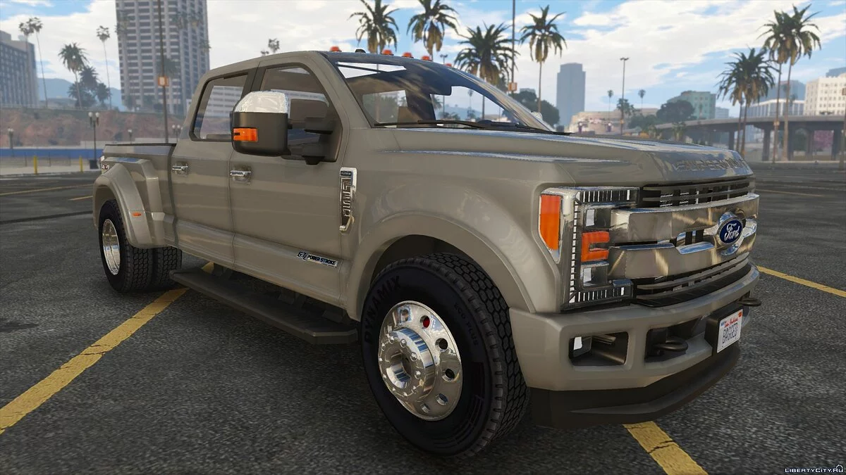 2018 Ford F-350 Super Duty Dually Stock Goose-neck/Bumper [Add-On] 1.0 / GTA 5