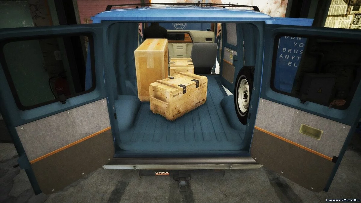 Furgón Ford E-150 1982 [Añadir | LODs | Mapa de suciedad | Plantilla] / GTA 5