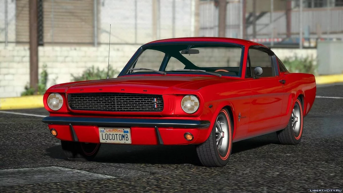 1966福特野马Fastback 2+2 [模板][用户手册] 最终版 / GTA 5