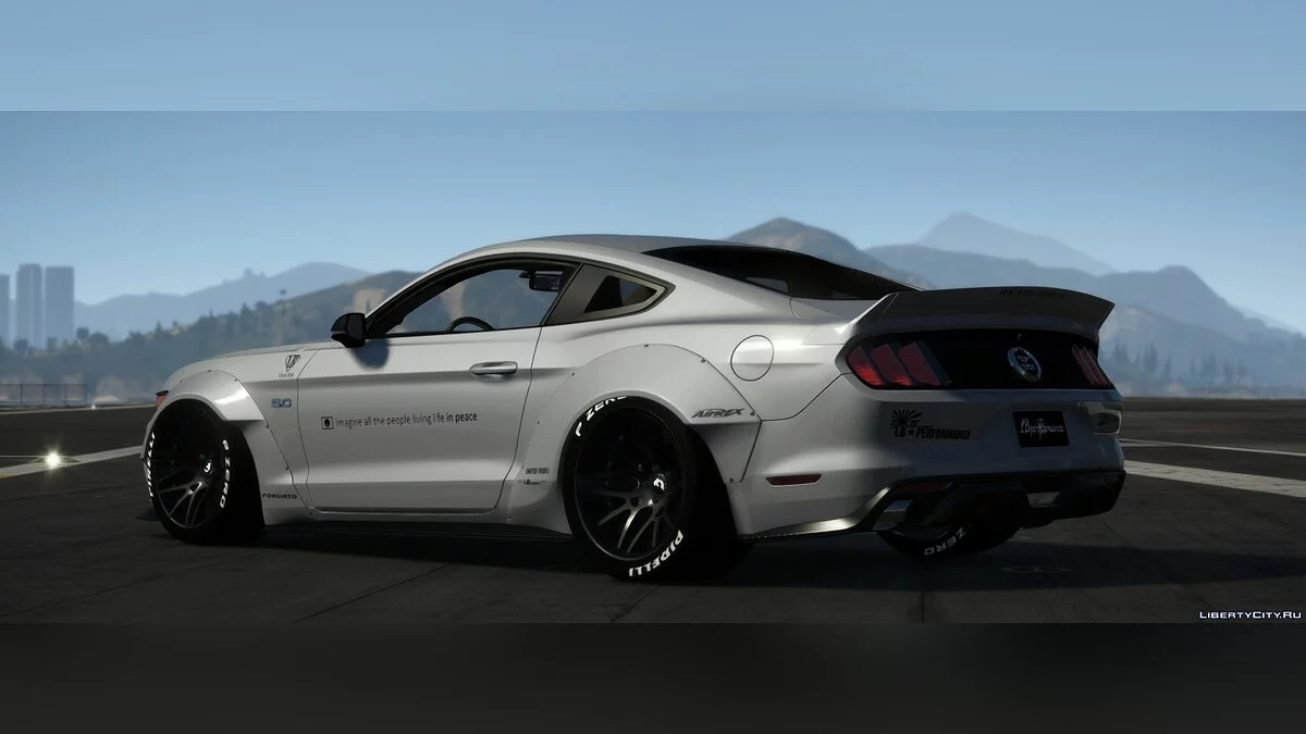 2015 Ford Mustang GT LibertyWalk [Substituir/Pintura] / GTA 5