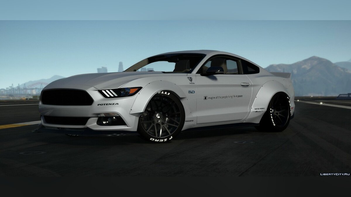 Gta 5 ford mustang replace фото 51