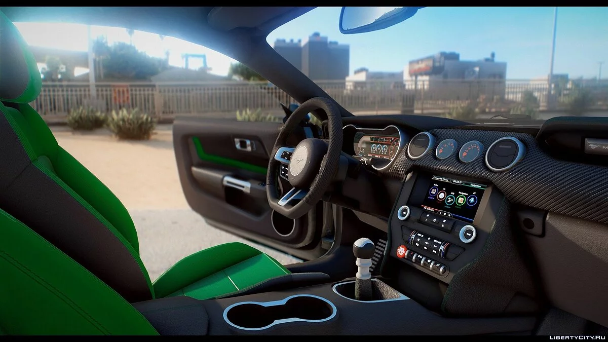 2019 Ford Mustang GT [ADDON | Indicadores Dynamis | Bullitt | RTR | 6 Rodas] v1.7b / GTA 5