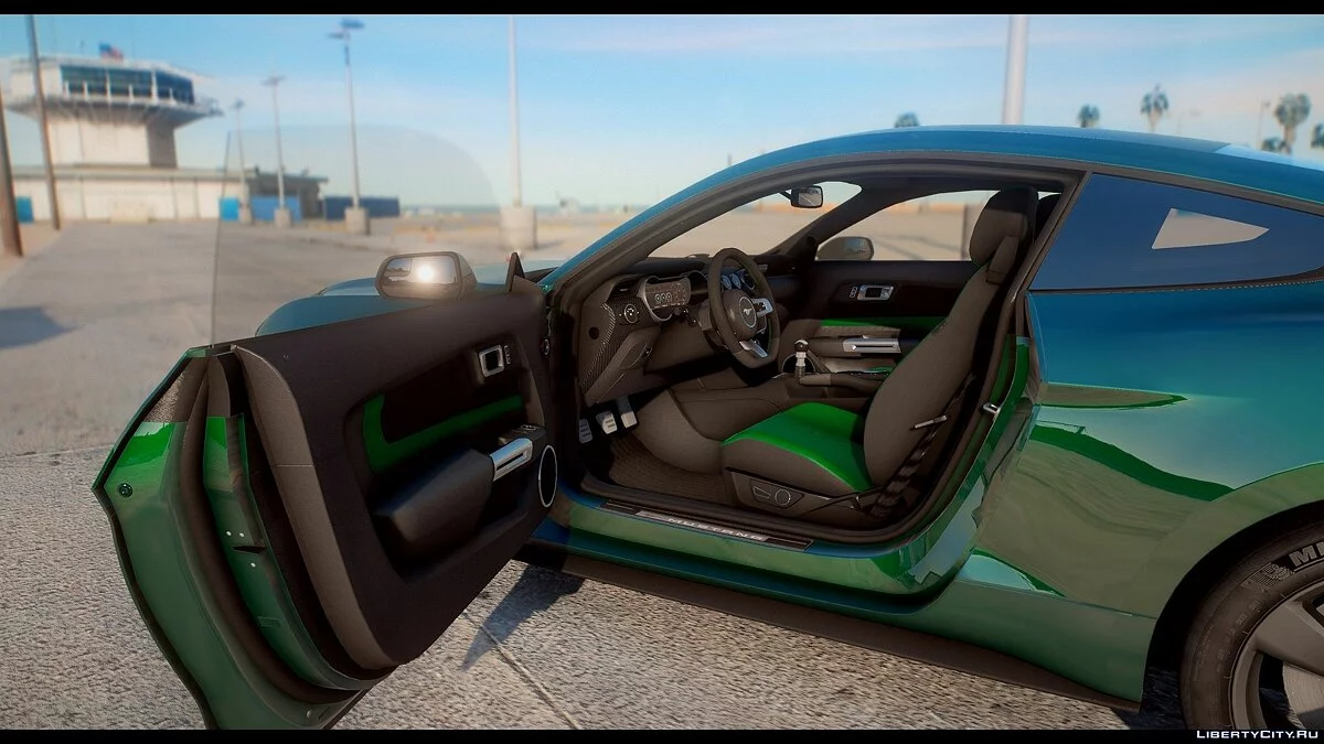 2019 Ford Mustang GT [ADDON | Indicadores Dynamis | Bullitt | RTR | 6 Rodas] v1.7b / GTA 5