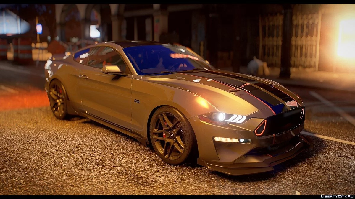2019 Ford Mustang GT [ADDON | Indicadores Dynamis | Bullitt | RTR | 6 Rodas] v1.7b / GTA 5