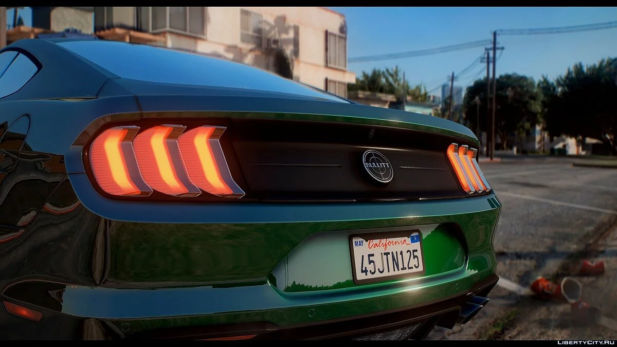 2019 Ford Mustang GT [ADDON | Indicadores Dynamis | Bullitt | RTR | 6 Rodas] v1.7b / GTA 5