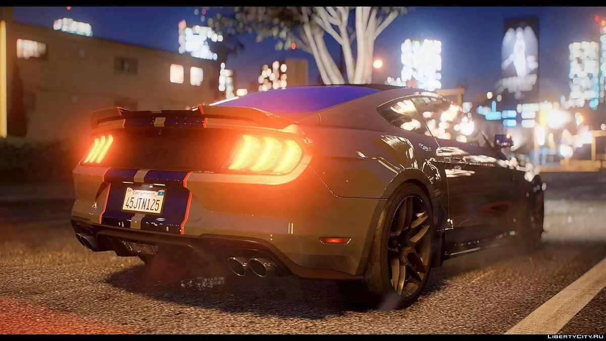 2019 Ford Mustang GT [ADDON | Indicadores Dynamis | Bullitt | RTR | 6 Rodas] v1.7b / GTA 5