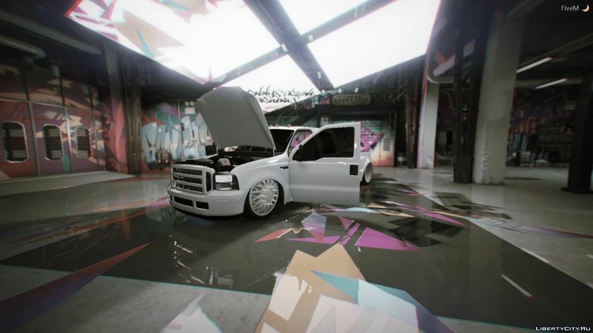 فورد F350 2000 معلق [FIVEM + استبدال] / جي تي أي 5