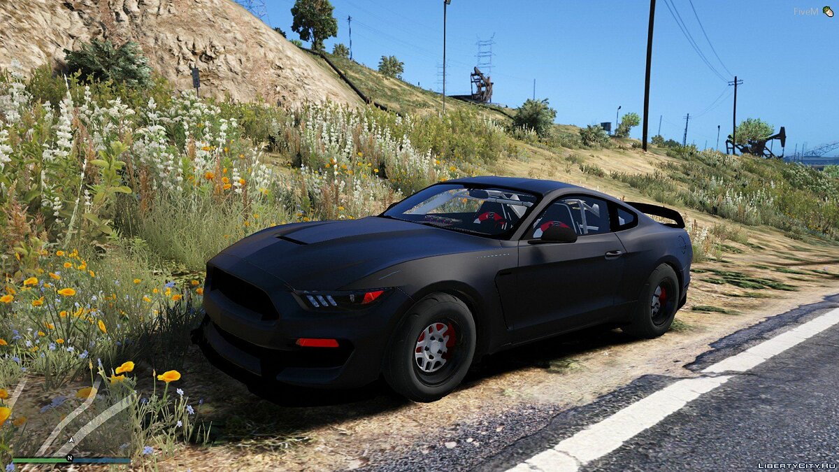 Gta 5 ford mustang replace фото 101