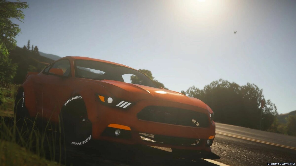 Download WideBody Ford Mustang [FiveM] [Replace] 3.0 for GTA 5