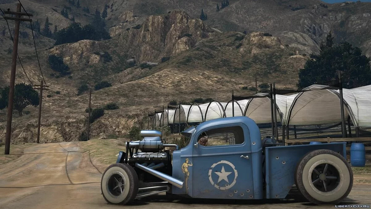 Ford Pickup Rat Rod 1936 [Add-On | LODs| Extras | Liveries] 1.0 / GTA 5