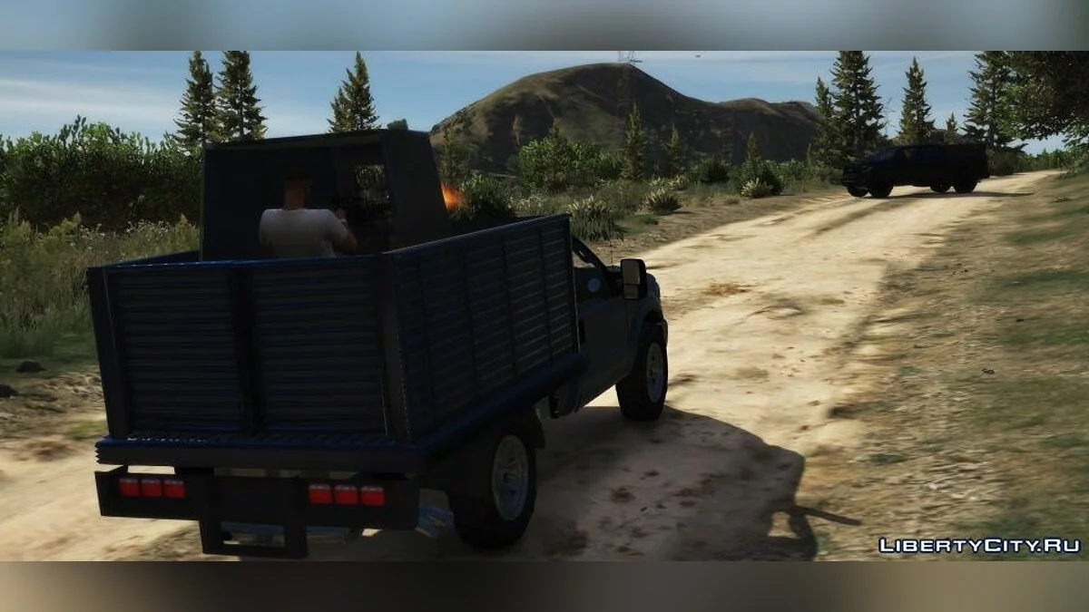 Ford F-250 з туреллю / GTA 5