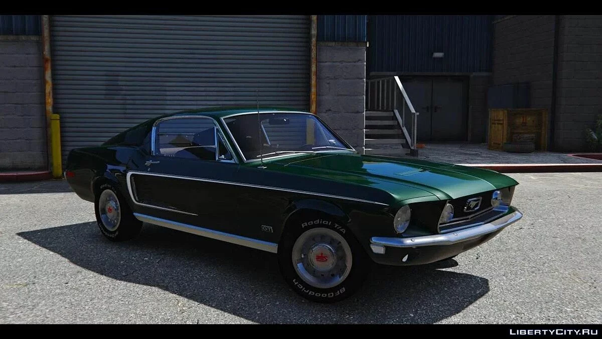 1968 Ford Mustang GT 390 Fastback [Add-On | Extras | Tuning | LODs | Template] 1.0 / GTA 5