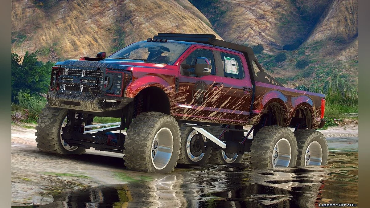 Ford F350 6X6 2020 [Додаток / FiveM] 1.0 / GTA 5