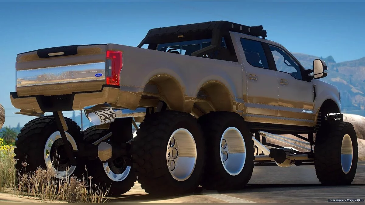 Ford F350 6X6 2020 [Додаток / FiveM] 1.0 / GTA 5