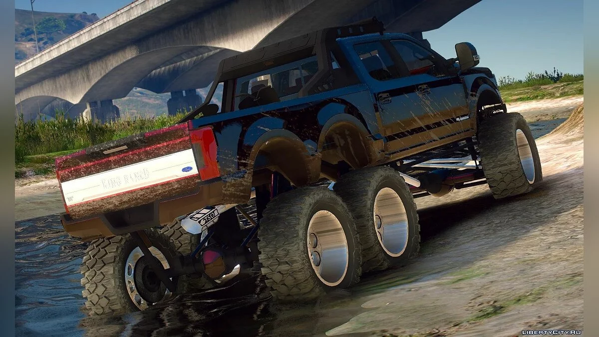 Ford F350 6X6 2020 [Додаток / FiveM] 1.0 / GTA 5