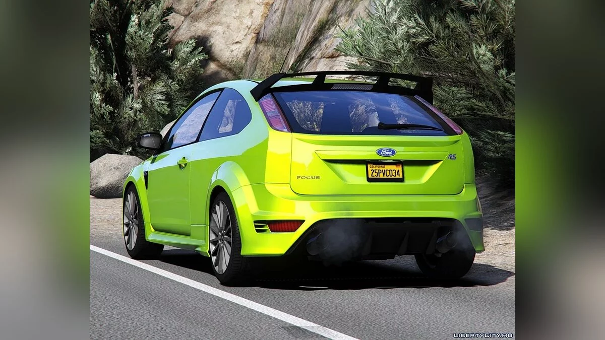 2009 Ford Focus RS [Add-On | RHD | Plantilla] 1.0 / GTA 5