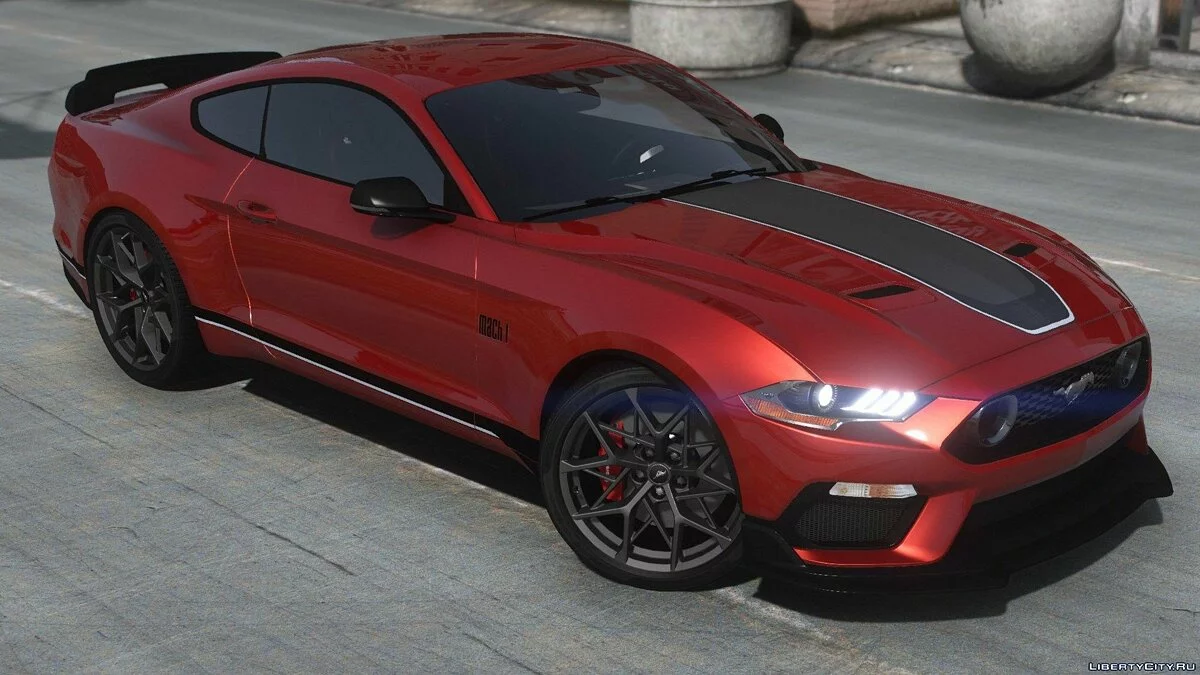 Ford Mustang Mach 1 2021 v1.0.3 / GTA 5