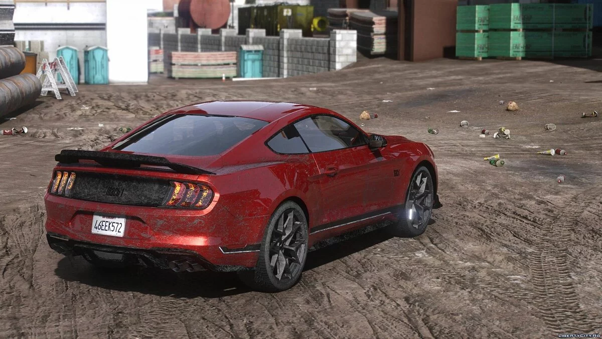 Ford Mustang Mach 1 2021 v1.0.3 / GTA 5