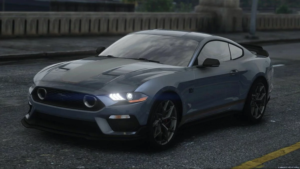 Ford Mustang Mach 1 2021 v1.0.3 / GTA 5