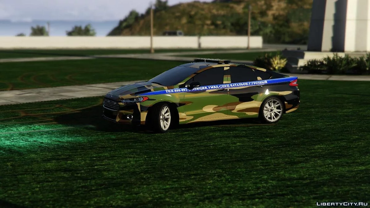 "Ford Mondeo" Bataillon Spécial G.Grozny en Tchétchénie / GTA 5