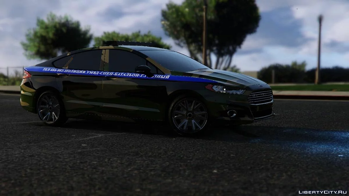 "Ford Mondeo" Bataillon Spécial G.Grozny en Tchétchénie / GTA 5