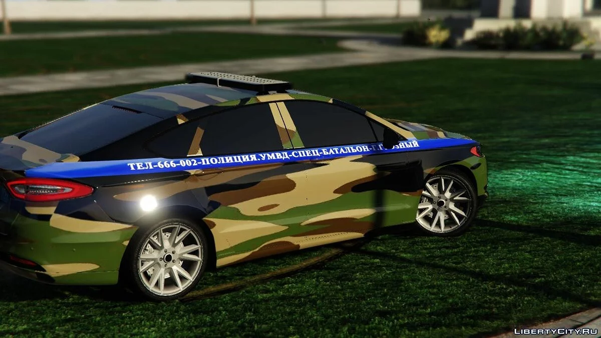 "Ford Mondeo" Bataillon Spécial G.Grozny en Tchétchénie / GTA 5