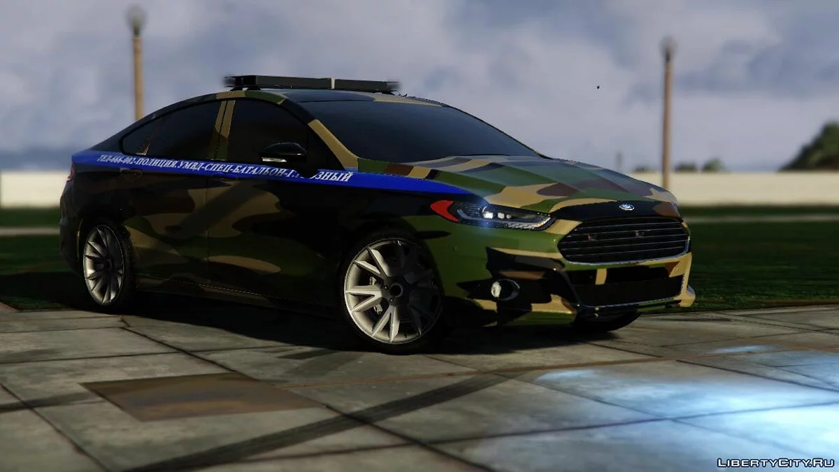 "Ford Mondeo" Bataillon Spécial G.Grozny en Tchétchénie / GTA 5