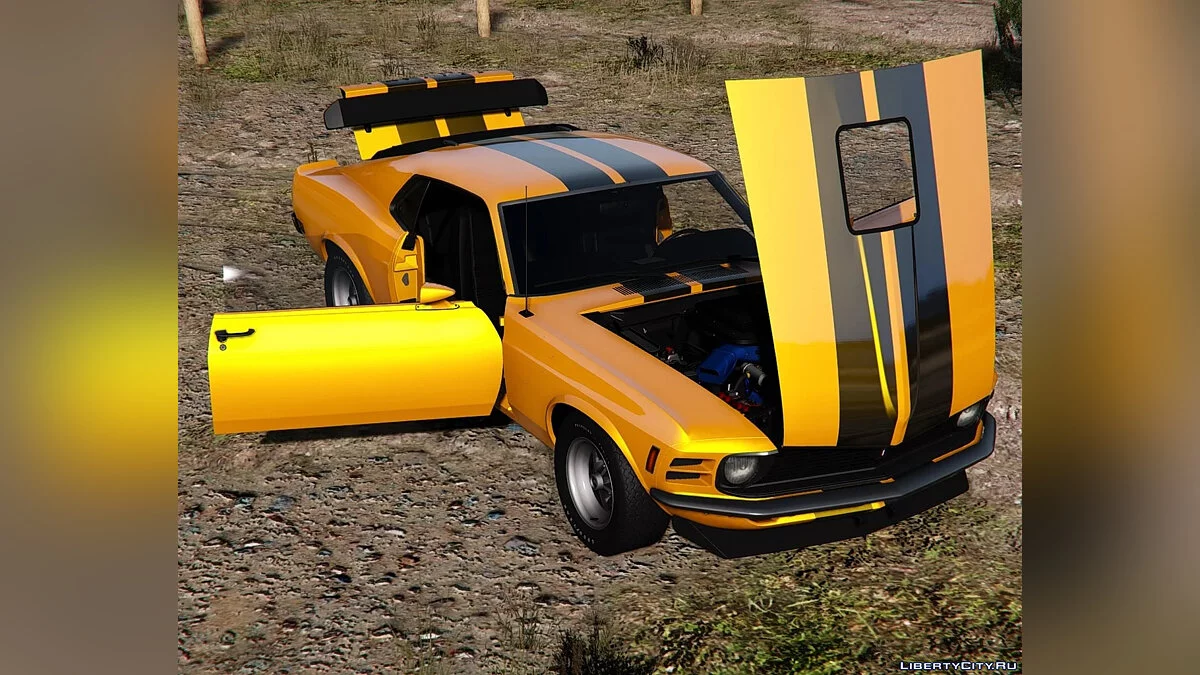 Ford Mustang Boss (302) de 1970 / GTA 5
