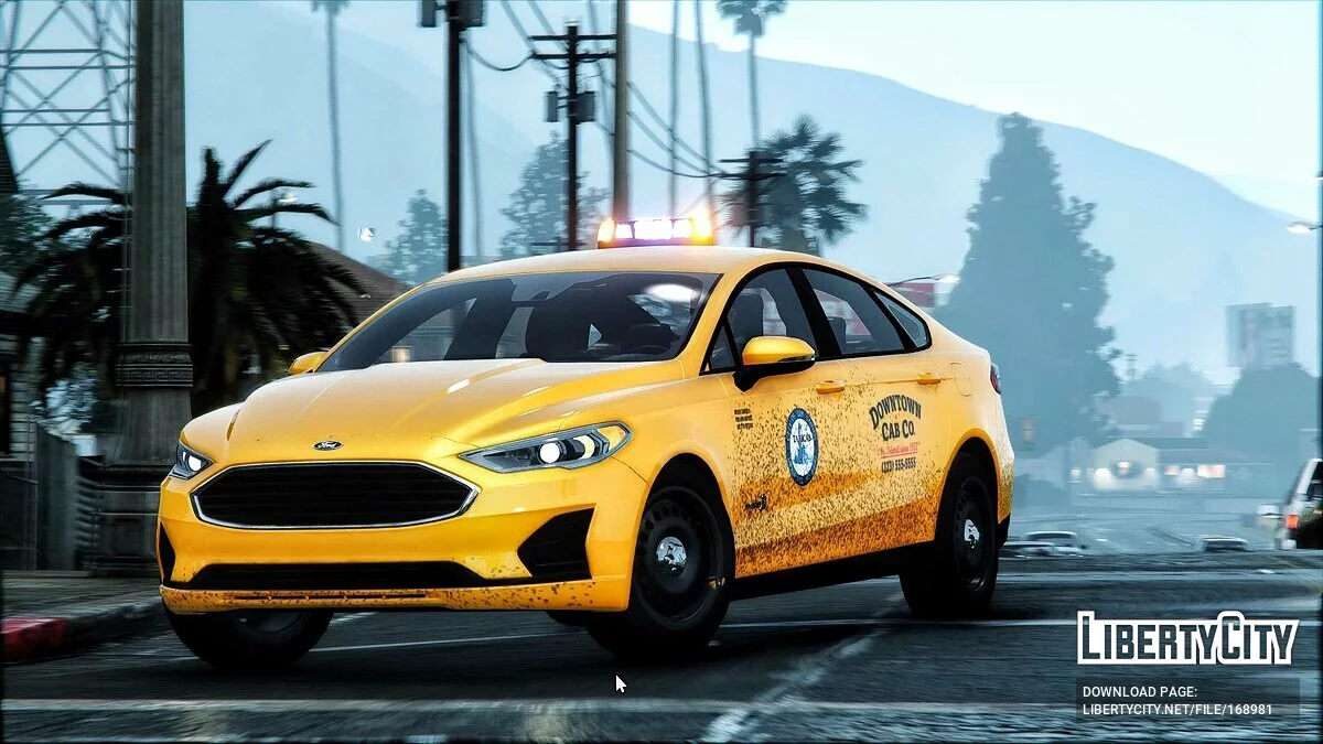 Taxi Ford Híbrido / GTA 5