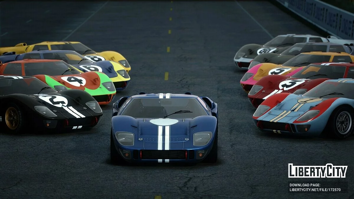Ford GT40 MKII 1966 v1.0 / GTA 5
