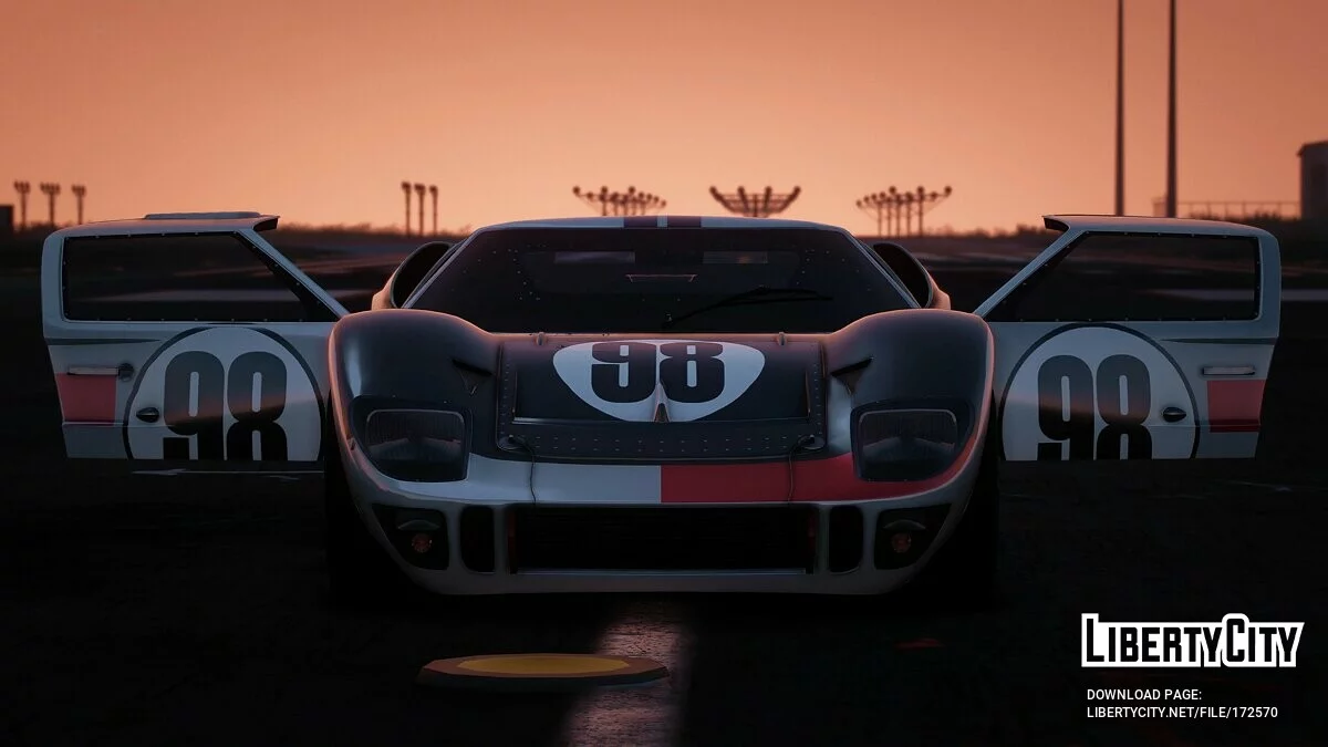 Ford GT40 MKII 1966 v1.0 / GTA 5