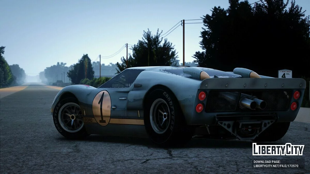 Ford GT40 MKII 1966 v1.0 / GTA 5