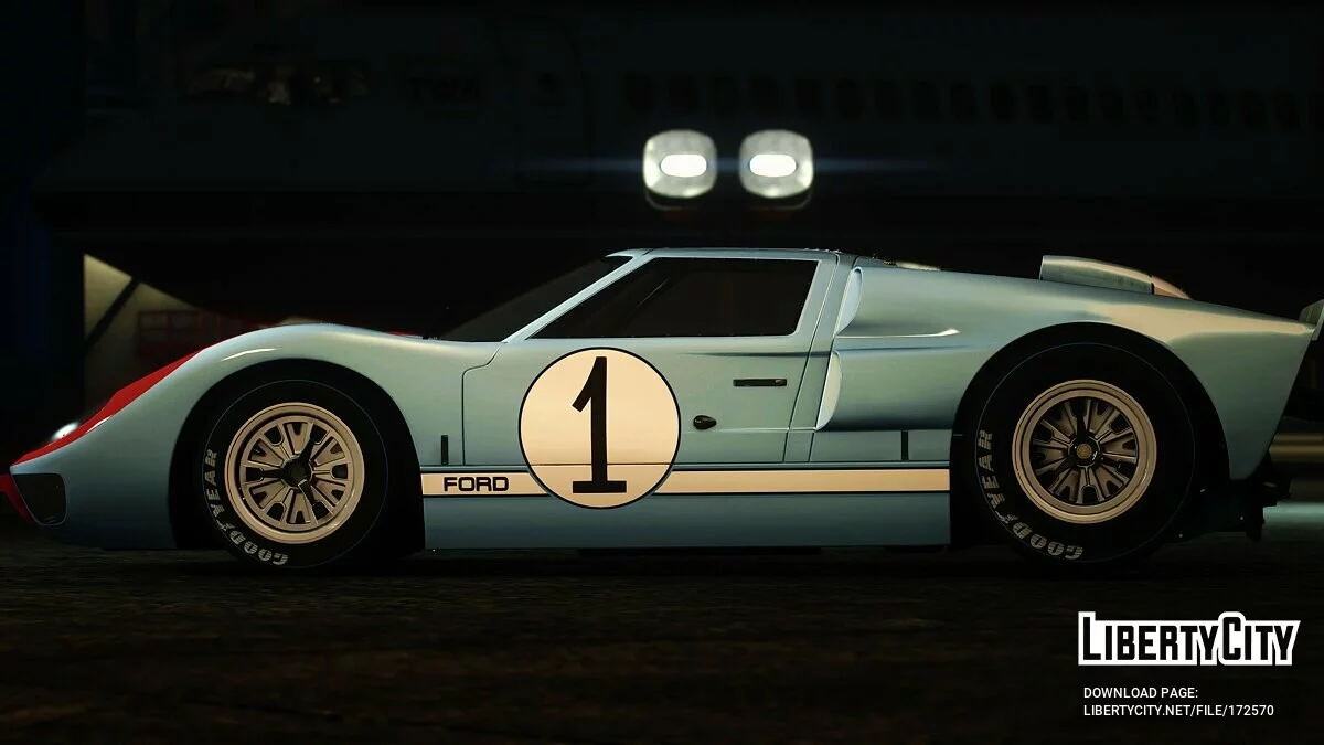 Ford GT40 MKII 1966 v1.0 / GTA 5