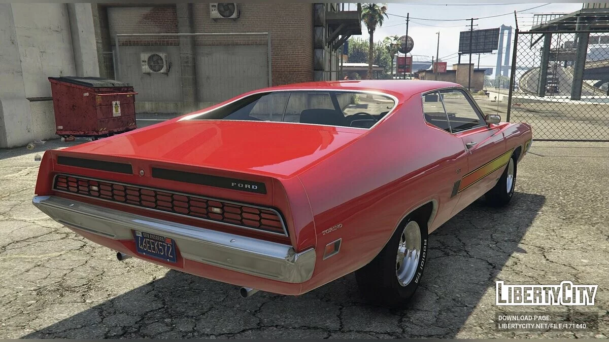 Форд Торіно GT 1970 v1.1 / GTA 5
