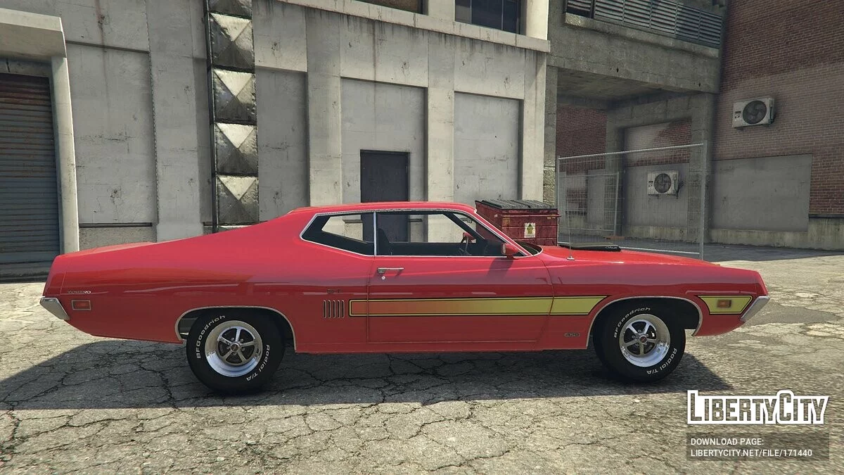 Форд Торіно GT 1970 v1.1 / GTA 5