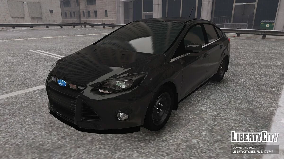 Ford Focus Police 2017 / GTA 5