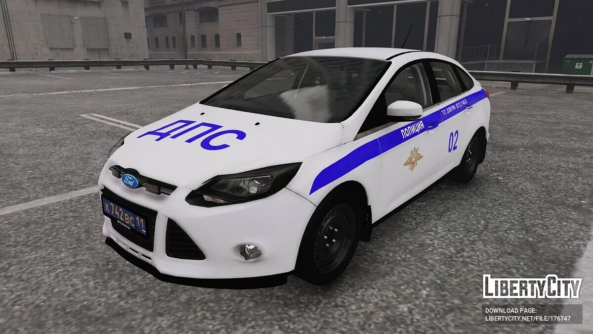 Ford Focus Police 2017 / GTA 5