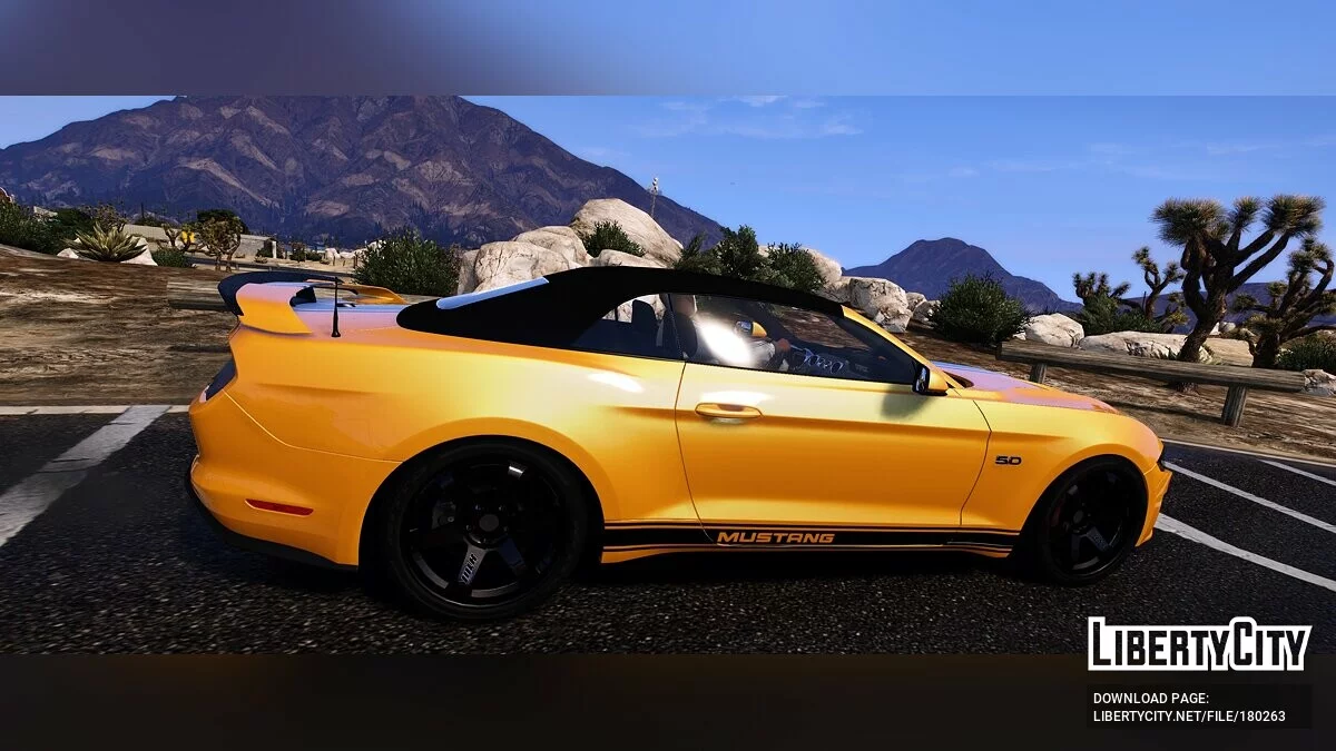 2019 Ford Mustang GT Cabriolet / GTA 5