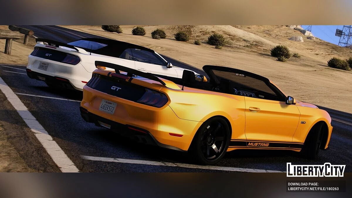 2019 Ford Mustang GT Cabriolet / GTA 5