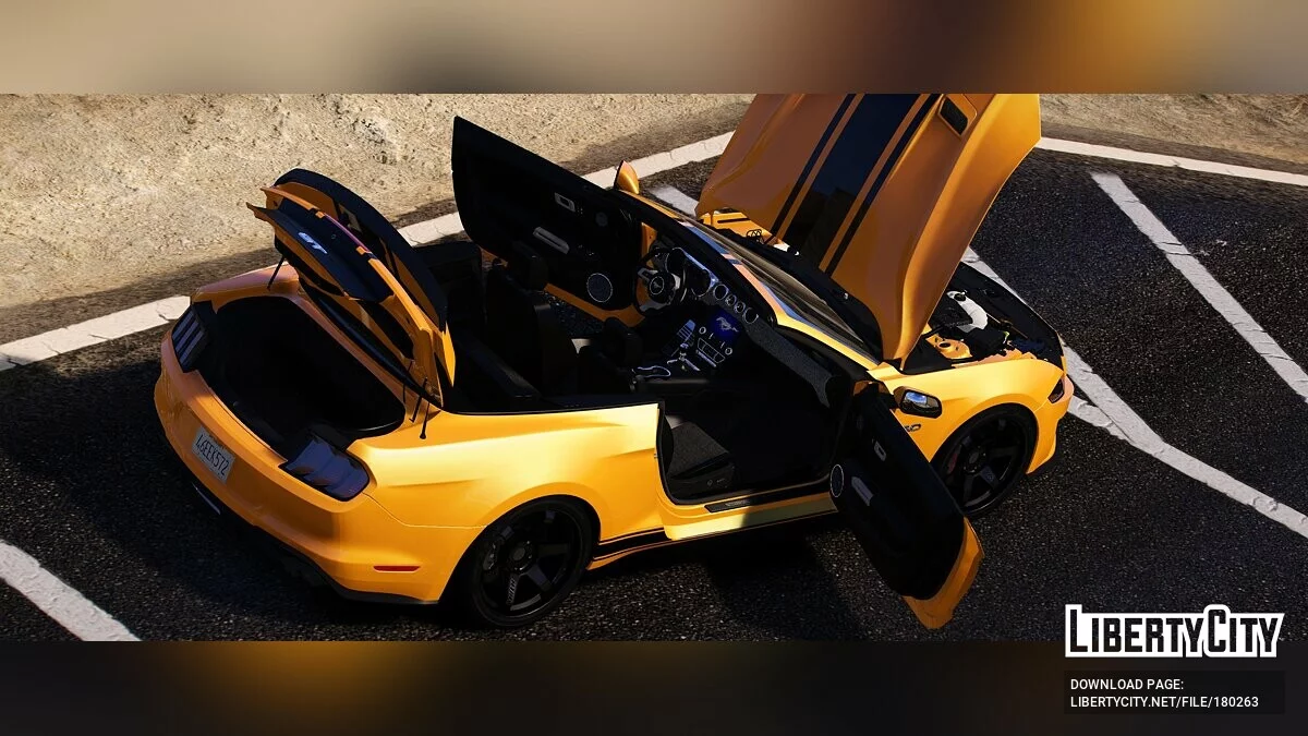 2019 Ford Mustang GT Cabriolet / GTA 5