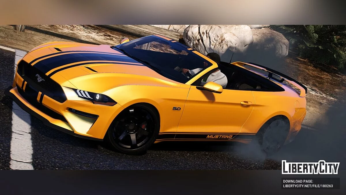 2019 Ford Mustang GT Cabriolet / GTA 5