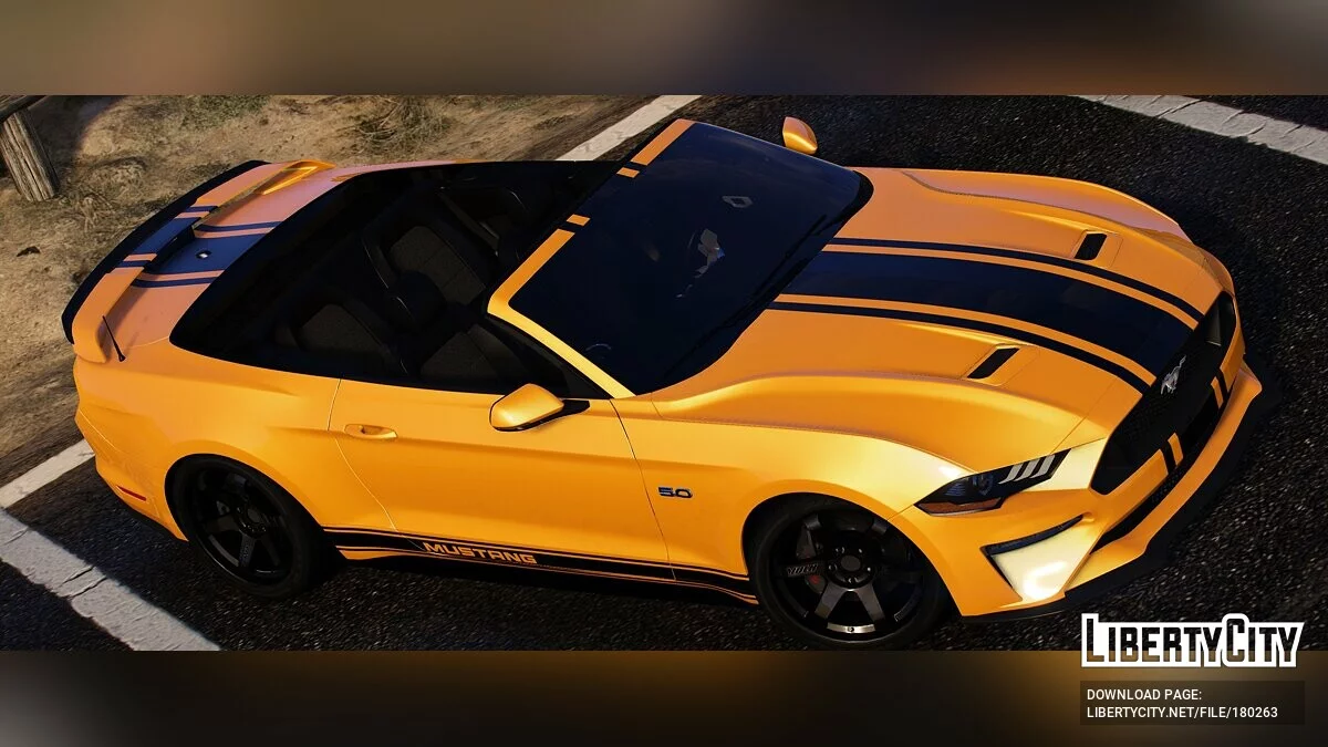 2019 Ford Mustang GT Cabriolet / GTA 5