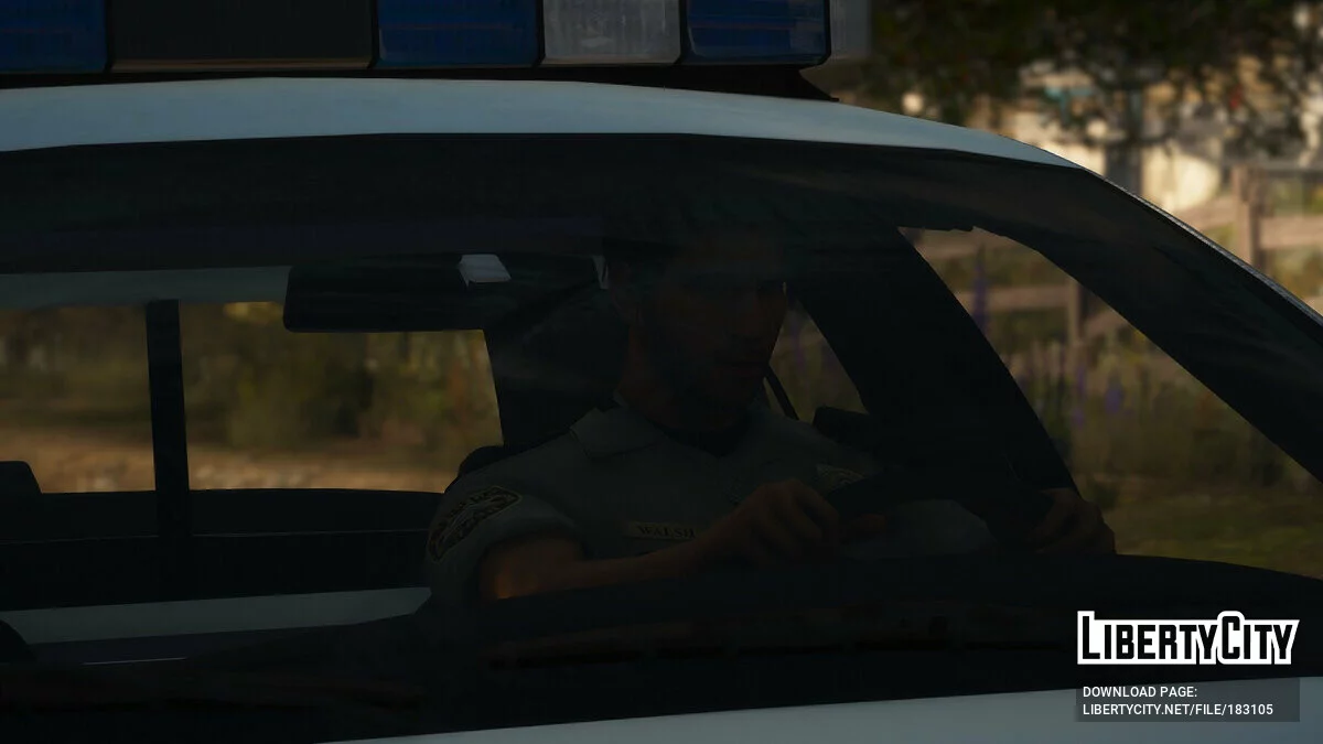 1999 & 2001 Ford Crown Victoria P71 King County Sheriff Department The Walking Dead Basierend [Add-on | Non-els | Lods] 1.0 / GTA 5