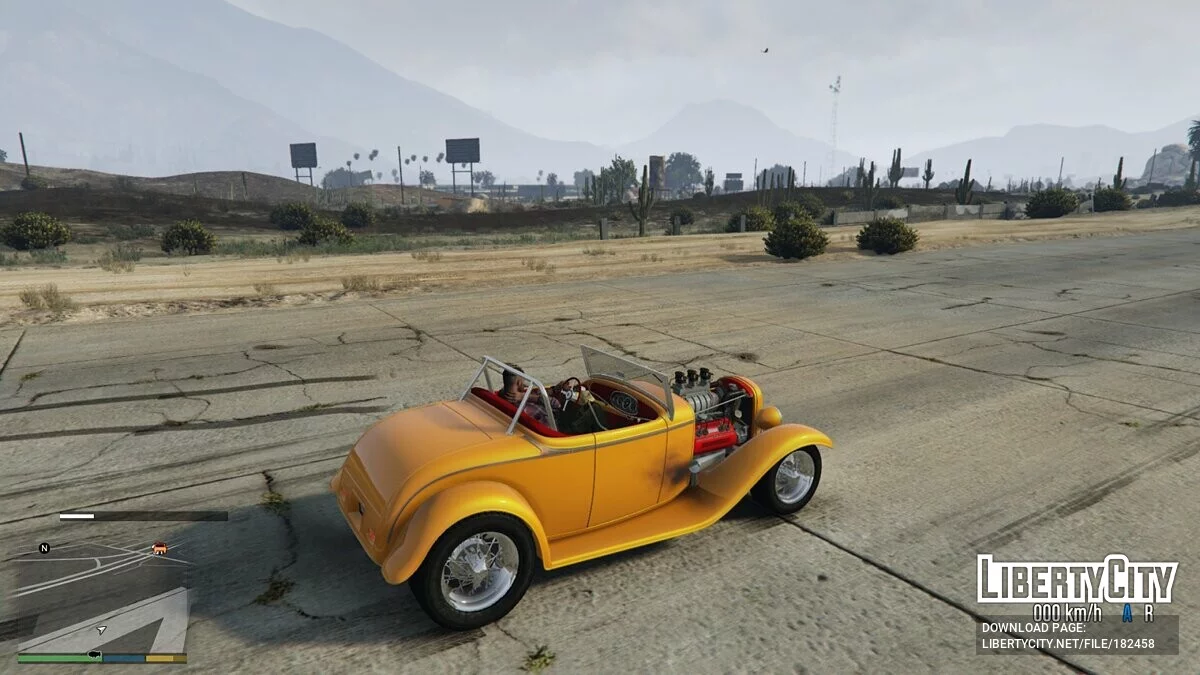 Ford 1932 Roadster hulagirl [Add-On | VehFuncs V] 0.2 / GTA 5