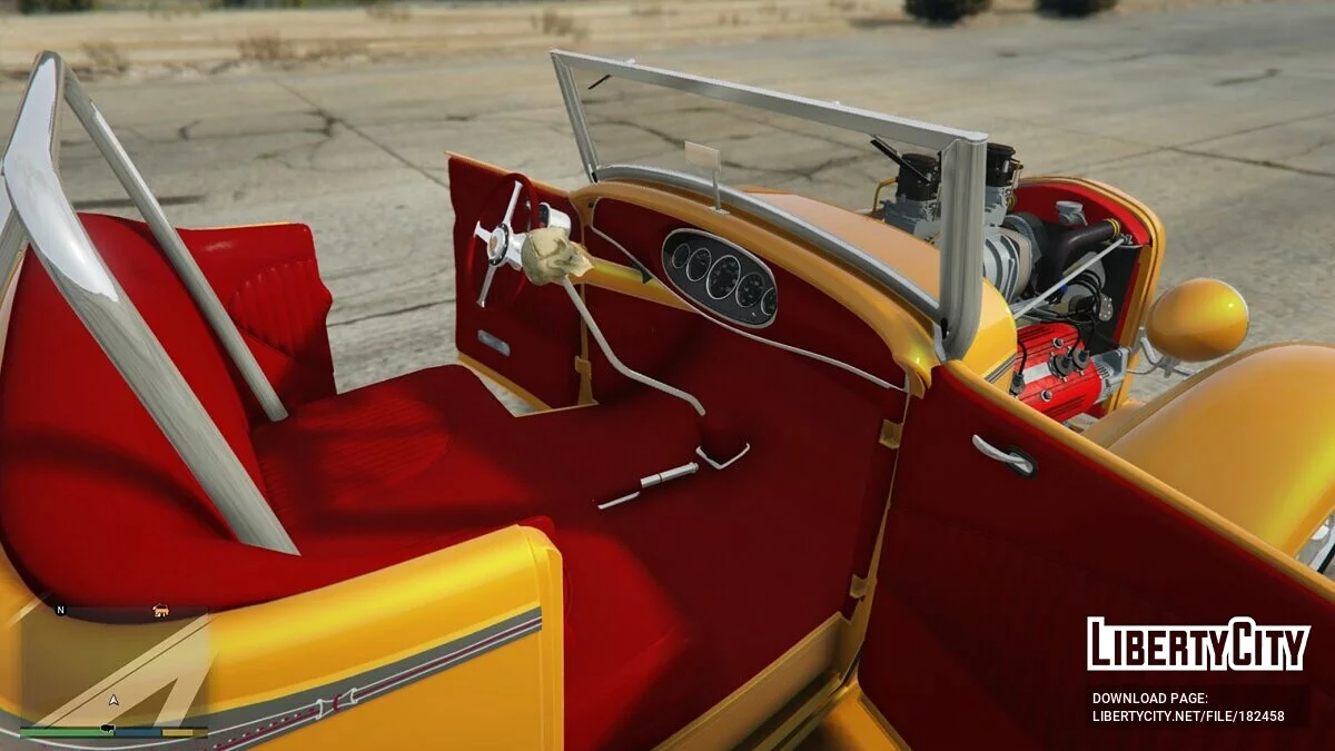 Ford 1932 Roadster hulagirl [Add-On | VehFuncs V] 0.2 / GTA 5