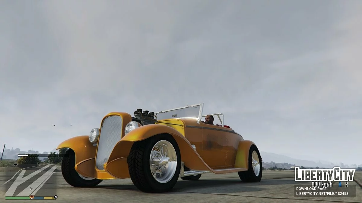 Ford 1932 Roadster hulagirl [Add-On | VehFuncs V] 0.2 / GTA 5