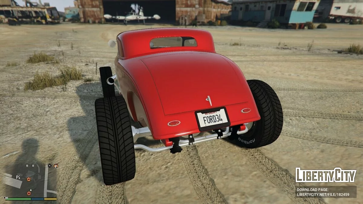 Ford 1934 coupe Hot Rod de 3 ventanas [Add-On] 0.1 / GTA 5