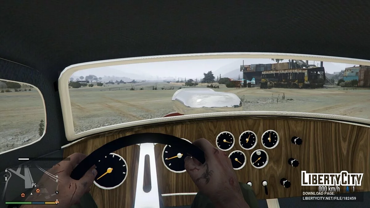 Ford 1934 coupe Hot Rod de 3 ventanas [Add-On] 0.1 / GTA 5