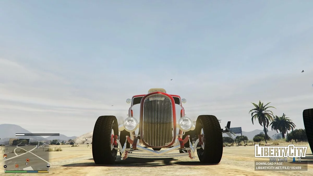 Ford 1934 coupe Hot Rod de 3 ventanas [Add-On] 0.1 / GTA 5