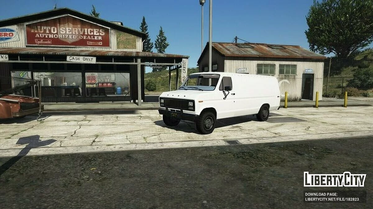 Ford Econoline E-350 1979 Versi Panjang [tambahan] / GTA 5